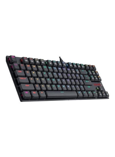 Buy APS TKL Low Profile Mechanical Gaming Keyboard - RGB Backlit - Blue Switches - Type C Detachable Cable in Egypt