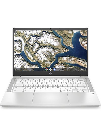 اشتري Chromebook - 14a-na0020nr Laptop With 14-Inch Display, Celeron N4020 Processor/4GB RAM/32GB Emmc/Intel UHD Graphics 600/Chrome OS English Grey في الامارات