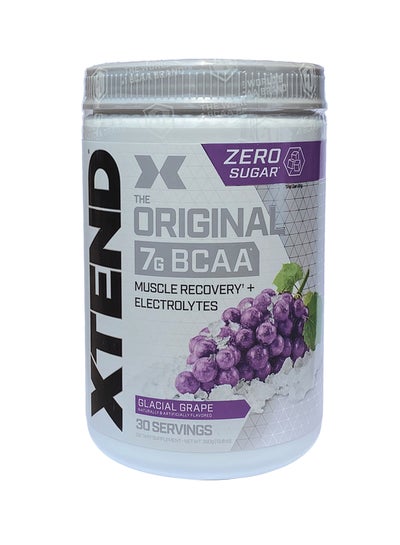 اشتري Original 7G BCAA Muscle Recovery + Electrolytes, Glacial Grape - 30 Servings - 390 grams في الامارات