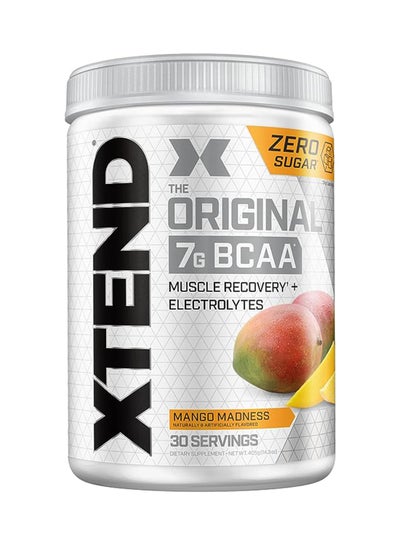 Buy Original 7G BCAA Muscle Recovery + Electrolytes, Mango Madness - 30 Servings - 405 grams in UAE