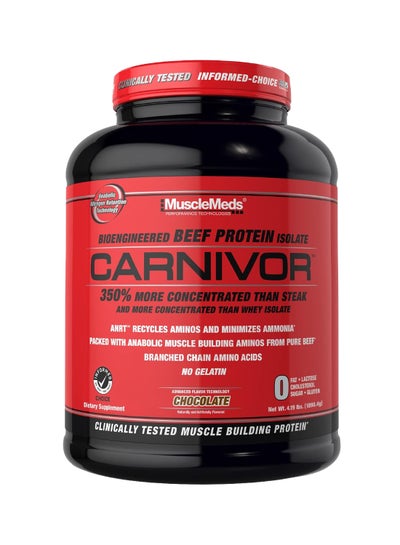 اشتري Carnivor Beef Protein Isolate Powder, Chocolate - 4.19lbs في الامارات