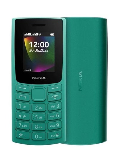 اشتري NOKIA 106 2023 Dual SIM – Emerald Green في مصر