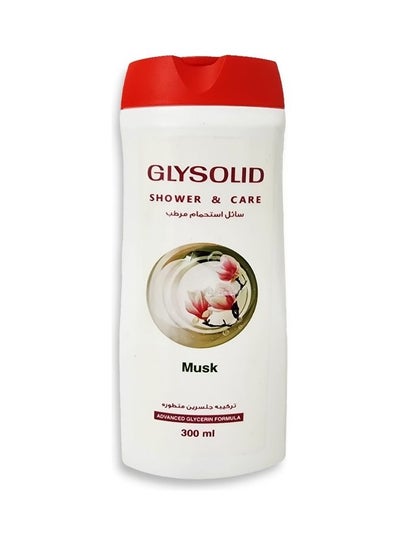 Buy Shower & Care with Musk scents with advanced glycerin formula to softness your skin all the day (Musk) 300ml in Egypt