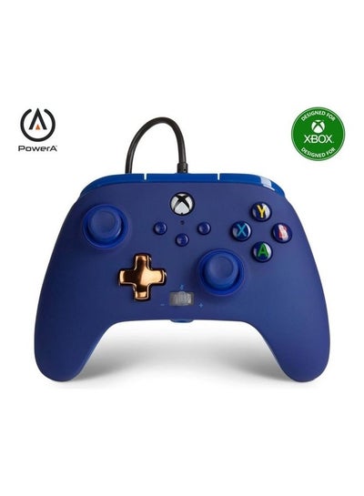 Buy PowerA Enhanced Wired Controller for Xbox Series X|S – Midnight Blue in UAE