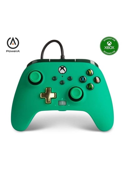 Buy PowerA Enhanced Wired Controller for Xbox Series X|S – Green in Saudi Arabia