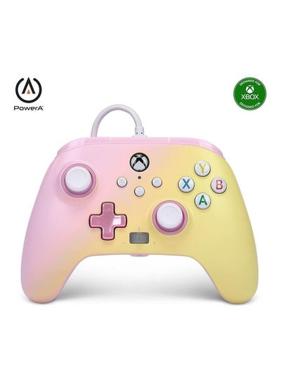 Buy PowerA Enhanced Wired Controller for Xbox Series X|S – Pink Lemonade in UAE