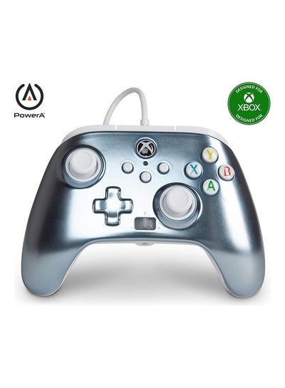 اشتري PowerA Enhanced Wired Controller for Xbox Series X|S – Metallic ICE في السعودية