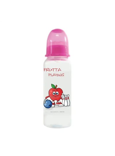 Buy Plastic Feeding Bottle 240ml - Assorted in Egypt