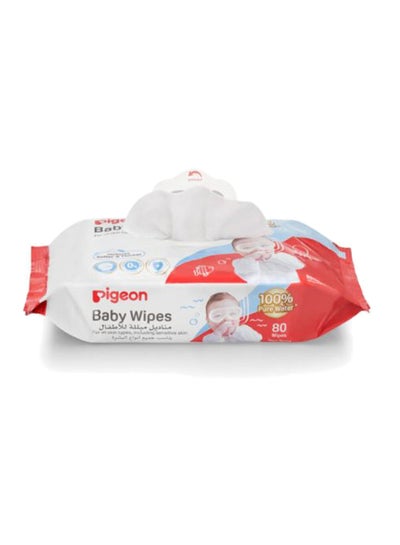 Buy Baby Wipes, 80 Count in UAE