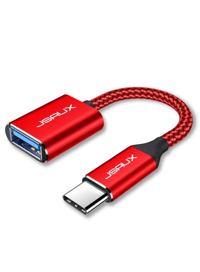 Buy Usb C To Usb A 3.0 .16M Red in Egypt