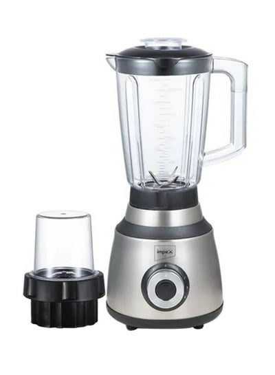 Buy 2 In 1 Powerful Blender With Unbreakable Blender Jar And Grinding Jar/Ice-Crushing 1.6 L 600.0 W BL 3508 Grey in Saudi Arabia