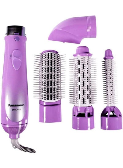 Buy EH-KA42 4 In 1 Hair Styler Violet/White in Egypt