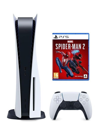 Buy PlayStation 5 Disc Console With Spiderman 2 in Saudi Arabia