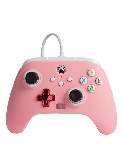 اشتري PowerA Enhanced Wired Controller for Xbox - Pink Inline, Gamepad, Wired Video Game Controller, Gaming Controller, Xbox Series X|S في الامارات