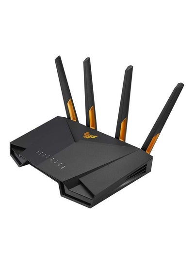 Buy TUF Gaming AX4200 Dual Band WiFi 6 Extendable Gaming Router, 2.5G Port, Gaming Port, Mobile Game Mode, Port Forwarding, Subscription-Free Network Security, Instant Guard, VPN, AiMesh Compatible Black in UAE