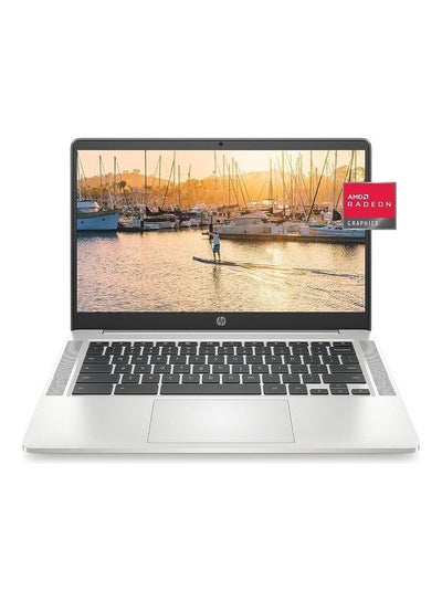 Buy 14A-ND0010NR Laptop With 14-Inch Display, AMD 3015Ce Processor/4GB RAM/32GB EMMC/Intel UHD Graphics 600/Chrome OS English Silver in UAE