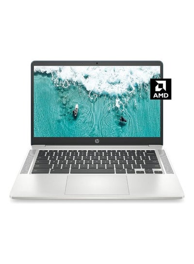 Buy 14A-ND0030NR Laptop With 14-Inch Display, AMD 3015Ce Processor/4GB RAM/32GB EMMC/Intel UHD Graphics/Chrome OS English Forest Teal in UAE