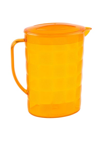 Buy Plastic Water Jug Juice Jug With Lid Transparent Water Jug For Home, Cafes, Restaurants, Bar, Portable Multi-Purpose Jug Bpa-Free Clear in UAE