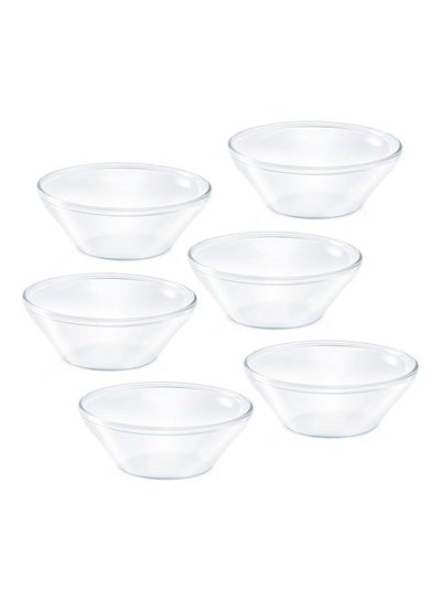 اشتري Venus Katori Glass Bowl Set Of 6- Microwavable, Borosilicate 170ml في السعودية