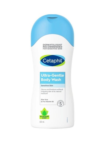 Buy Ultra Gentle Body Wash Refreshing Scent 500ml in UAE