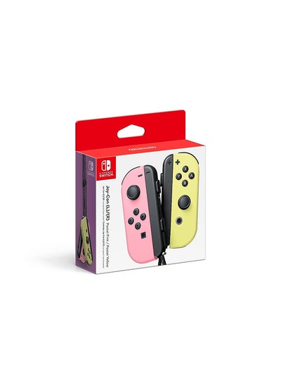 اشتري Joy Cons Wireless Controller for Nintendo Switch, L/R Controllers Replacement Compatible with Nintendo Switch - Pastel Pink/Pastel Yellow في الامارات