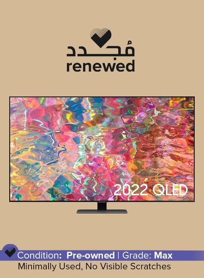 Buy Renewed -  75 Inch 4k Qled TV QE75Q80B Black in UAE