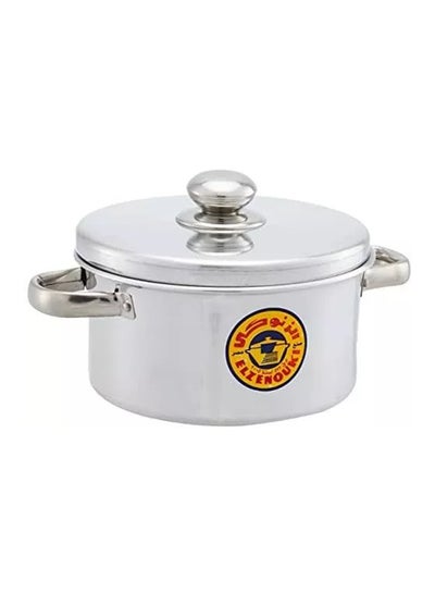 Buy Aluminum Cooking Pot Silver 26cm in Egypt