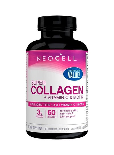 اشتري Super Collagen C Plus Biotin 180 Tabs في الامارات