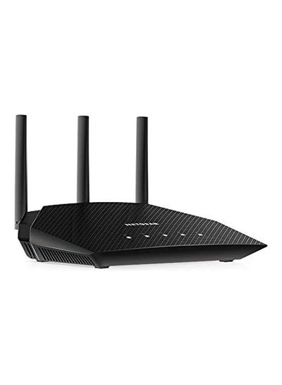 Buy 4-Stream Wi-Fi 6 Router (RAX10), AX1800 Wireless Speed ​​(up to 1.8 Gbps), 1,500 sq. Feet Coverage, Dual_Band, Black (RAX10-100EUS) Black in UAE