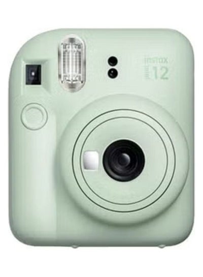 اشتري Instax Mini 12 Instant Camera Moments Box With 20 Shots - Mint Green في الامارات