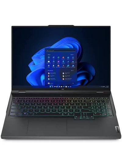 اشتري Legion Pro 7 Laptop With 16-Inch Display, Core i9-13900HX Processor/32GB RAM/1TB SSD/12GB NVIDIA Geforce RTX 4080 Graphics Card/Windows 11 With Gaming Floor Mat english Black في الامارات