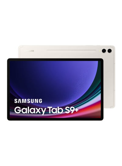 Buy Galaxy Tab S9 Plus Beige 12GB RAM 256GB 5G - International Version in UAE