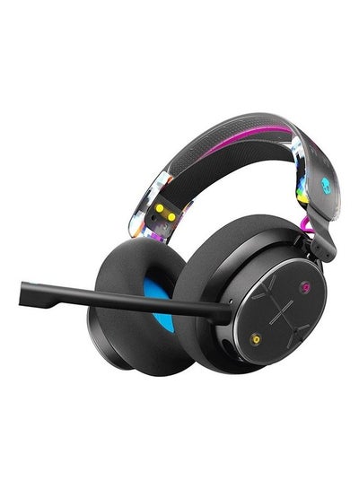 اشتري Skullcandy PLYR Wired/Wireless Over-Ear Gaming Headset for PC, PlayStation, PS4, PS5, Xbox - Black/Multicolour Digi-Hype في الامارات