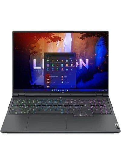 اشتري Legion 5 pro Gaming Laptop With 16-Inch Display, AMD Ryzen 7 5800H Processor/64GB RAM/1TB SSD/8GB NVIDIA RTX 3070 Graphics Card/Windows 11 Home English Grey في الامارات