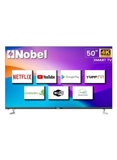 اشتري 50 Inch Led - Flat Smart Black Silver Uhd 4K Smart UHD50LEDS أسود في الامارات