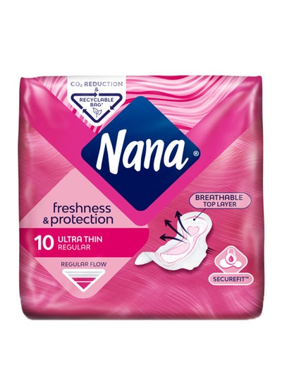 Buy Normal Sanitary Pad 10 Piece in UAE