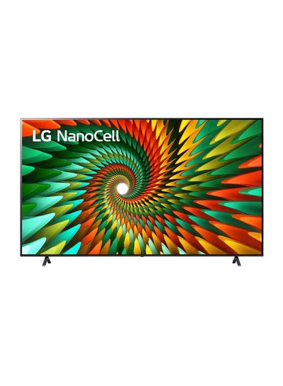 اشتري 65 Inch NanoCell TV 4K HDR Smart TV 65NANO776RA Black في مصر