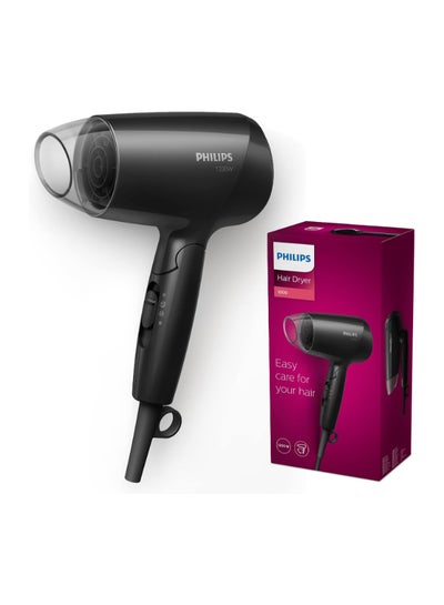 Buy BHC010/10 Essential Care Hair Dryer 1200 W Black in Egypt