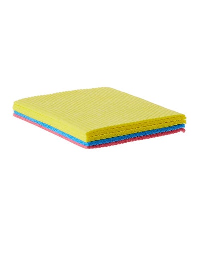 Buy Sponge Cloth Made Of 100% Natural Materials Super Absorbent And Durable, 20×18cm Multicolor 5cm in Saudi Arabia