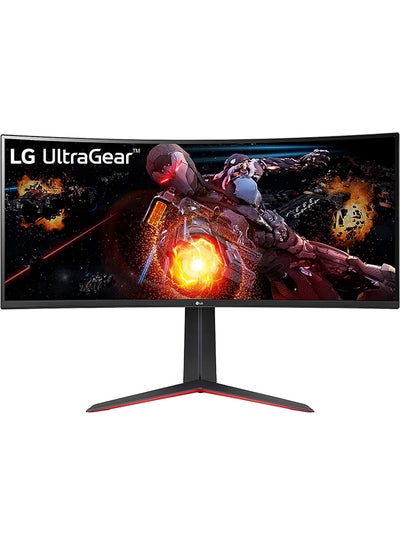 Buy 34" UltraGear QHD Curved Gaming Monitor, VA Panel, 160Hz Refresh Rate & 5ms Response Time, AMD FreeSync Premium, sRGB 99% (Typ.) & HDR 10, 7Wx2ch Speakers, HDMI / DisplayPort, Black in UAE