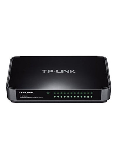اشتري 24-Port 10/100Mbps Desktop Switch (TL-SF1024M) Black في مصر