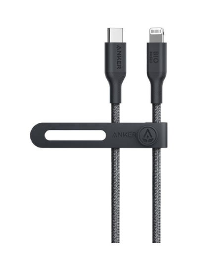 Buy 542 USB-C to Lightning Bio-Nylon 6ft Cable A80B6H11 Black Black in UAE