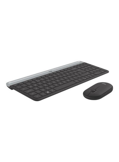 اشتري K580 Slim Multi Device Wireless Keyboard, For Chrome OS, 10 Meter Wireless Operation, Bluetooth / 2.4GHz USB Receiver, Easy Switch, 24 Month Battery, Arabic Layout, Black | 920-010073 black في السعودية