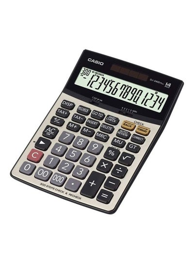 Buy DJ-240DPLUS 14-Digit Calculator Multicolour in Saudi Arabia