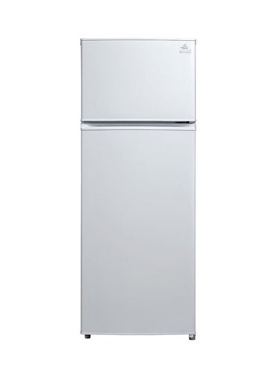 Buy 225 Liters Double Door Refrigerator 80.0 W EVRFM-225W White in UAE
