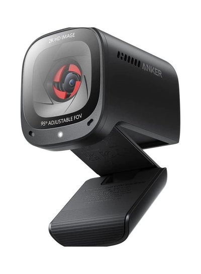 اشتري PowerConf C200 2K Mac Webcam For Laptop, Computer Camera, With AI-Noise Canceling Microphones, Stereo Mics, Adjustable Field Of View, Low-Light Correction, Built-in Privacy Cover 5.0cm Black في الامارات
