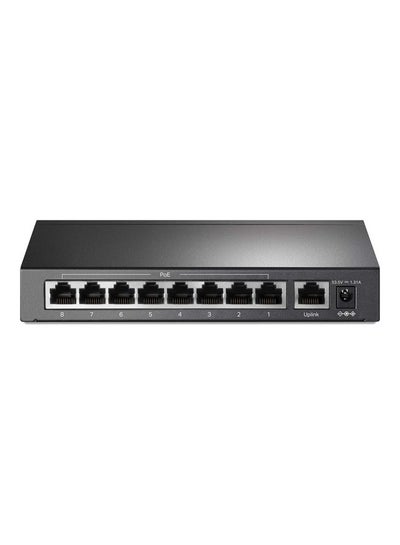 اشتري 9 منافذ إيثرنت سريعة 10/100 ميجا بت في الثانية PoE Switch 8 منافذ PoE+ @ 65 وات معدن قوي مع منافذ محمية حماية محدودة مدى الحياة وضع تمديد وضع الأولوية وضع العزل (TL-SF1009P) في الامارات