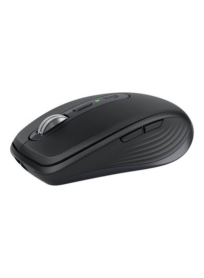 Buy MX Anywhere 3S Compact Wireless Mouse Fast Scrolling 8K DPI Any Surface Tracking Quiet Clicks Programmable Buttons USB C Bluetooth Windows PC Linux Chrome Mac Graphite Black in Egypt