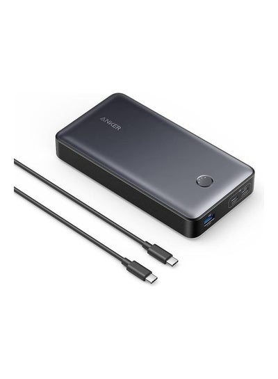 اشتري 24000.0 mAh 537 Power Bank (PowerCore 24K for Laptop) 65W Max Output and 30W Input with USB-C Fast-Charging, 24000mAh Works for iPhone 14/13 Series, Samsung, MacBook, Dell, AirPods, and More Black في مصر