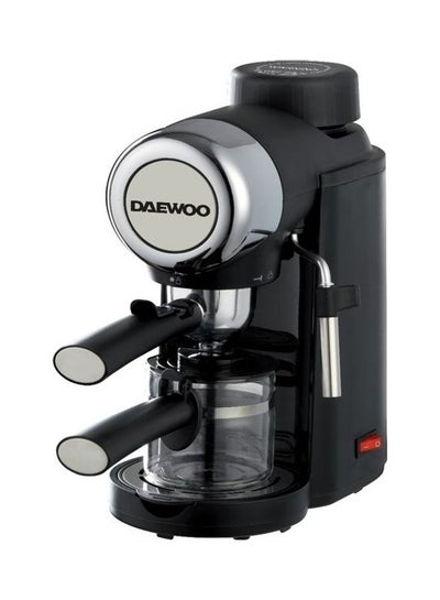 اشتري Coffee Machine, Barista Pump Espresso And Cappuccino Maker, Ground Coffee, Milk Frother For Espresso/Cappuccino /Latte 240.0 ml 800.0 W DES-4840 Black في الامارات